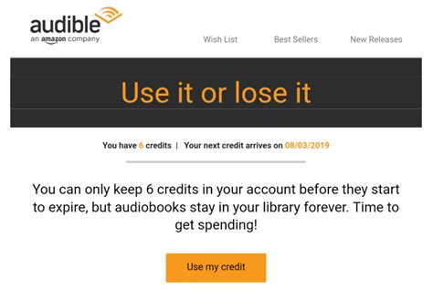 maximum number of audible credits.